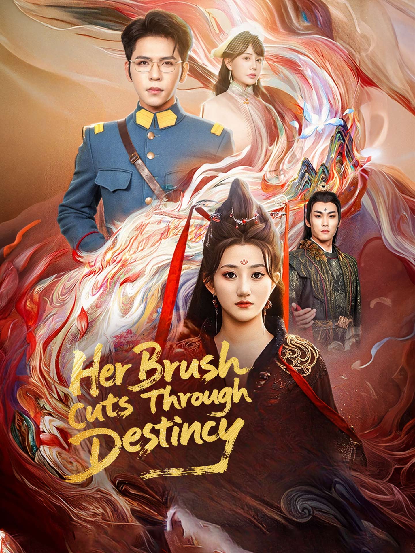 Her Brush Cuts Through Destiny poster