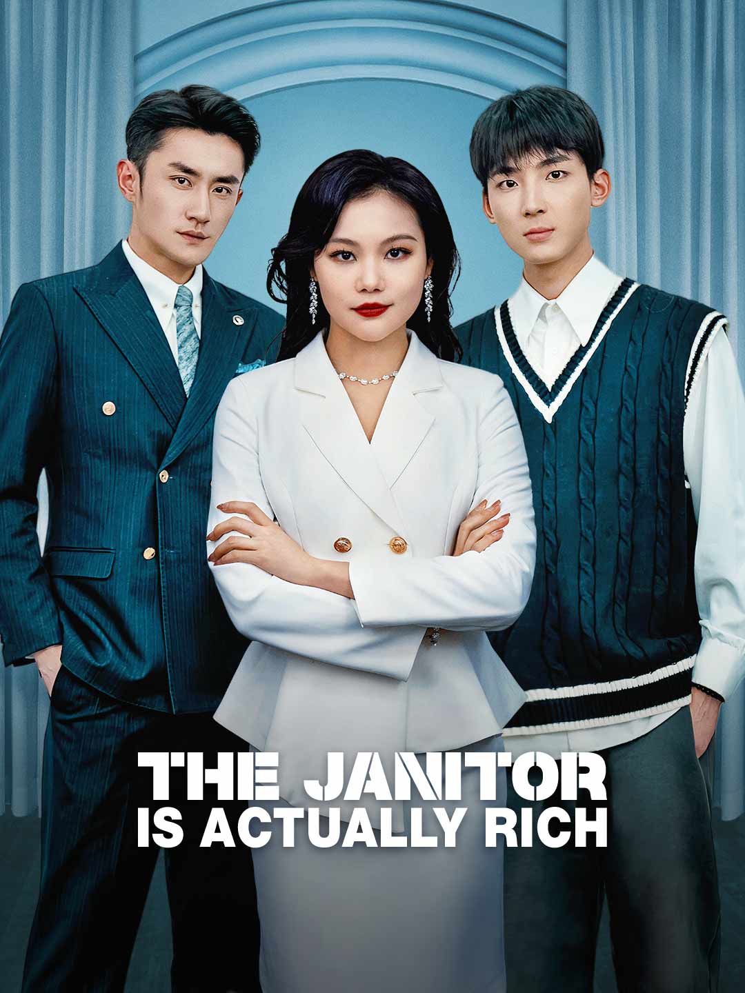 The Janitor is Actually Rich poster