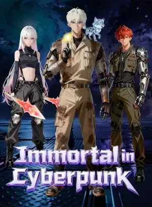 Immortal in Cyberpunk poster