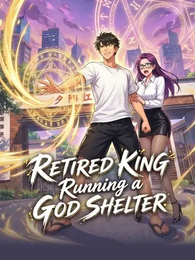 Retired King Running a God Shelter poster