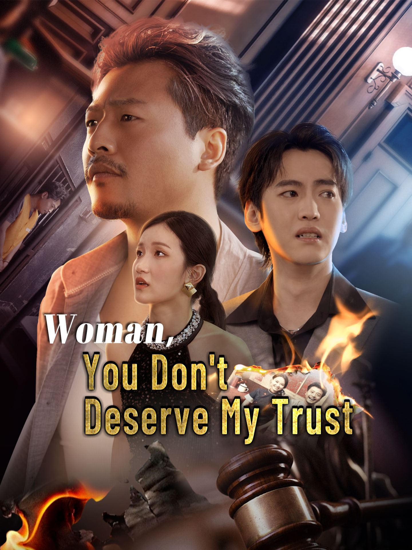 Woman, You Don't Deserve My Trust poster
