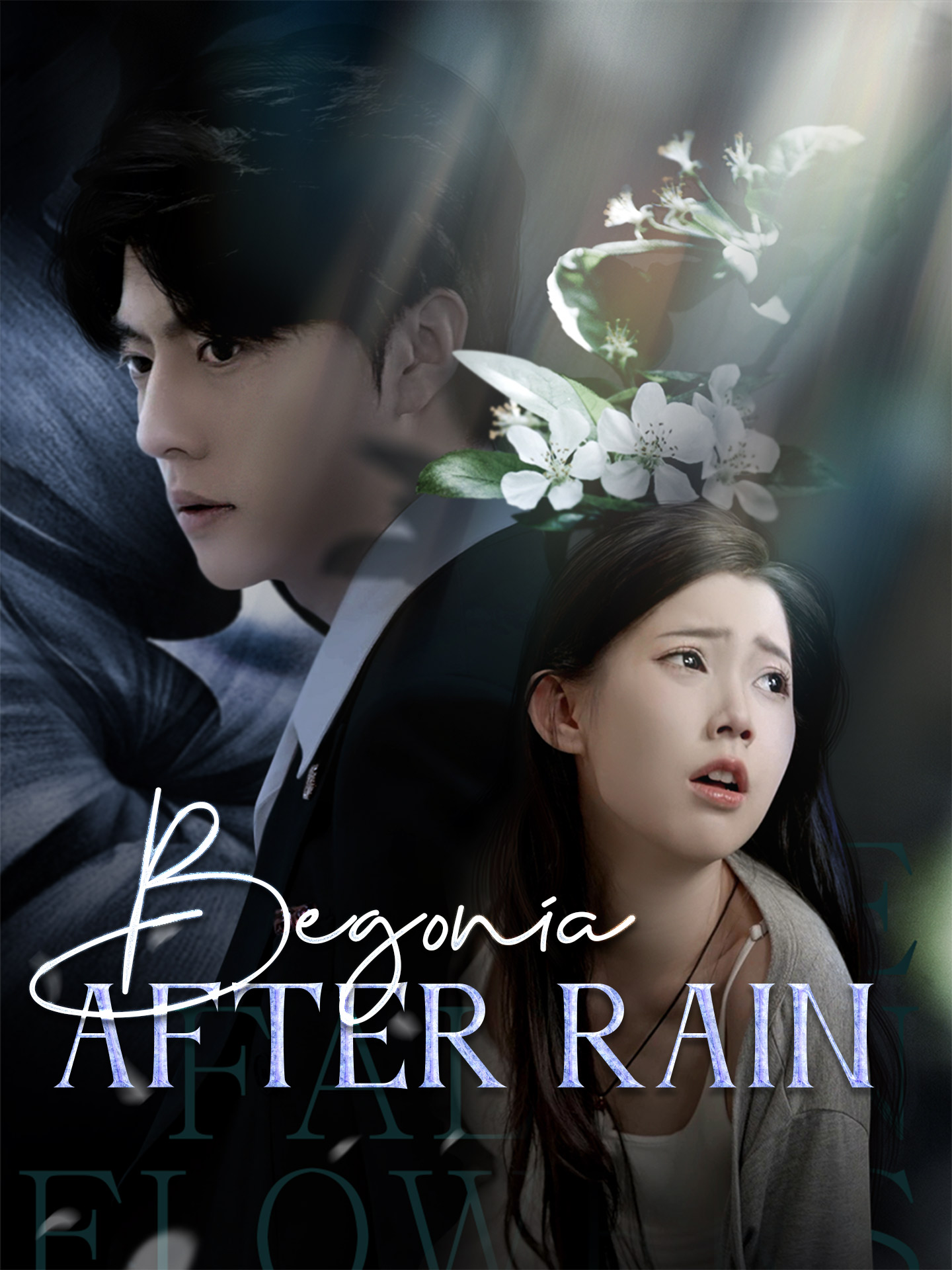 Begonia After Rain poster