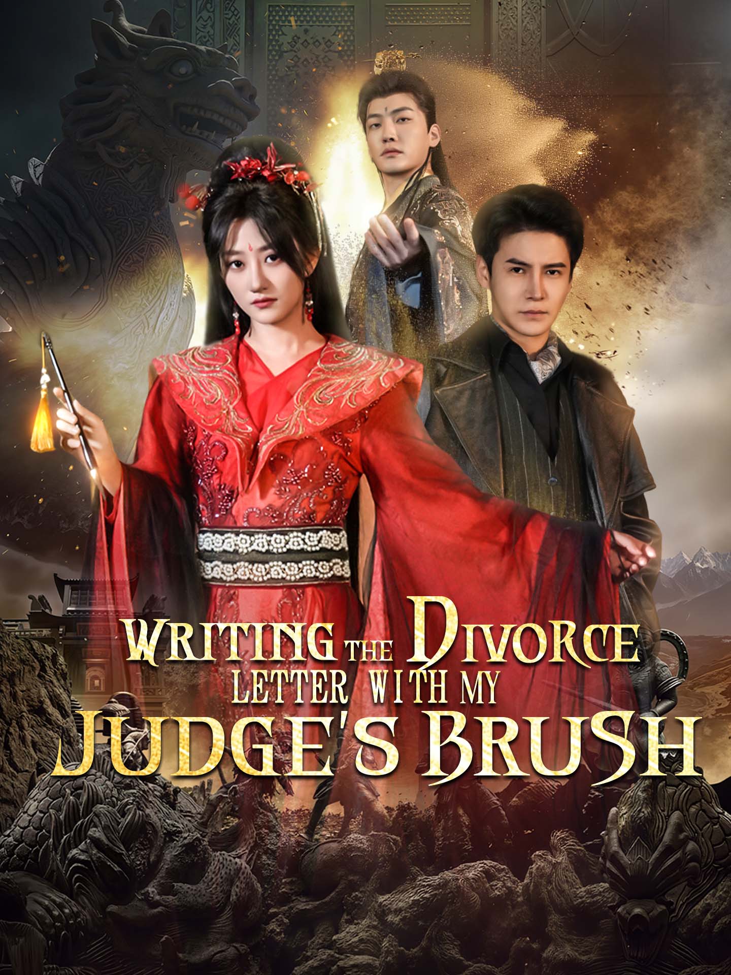 Writing the Divorce Letter with My Judge's Brush poster