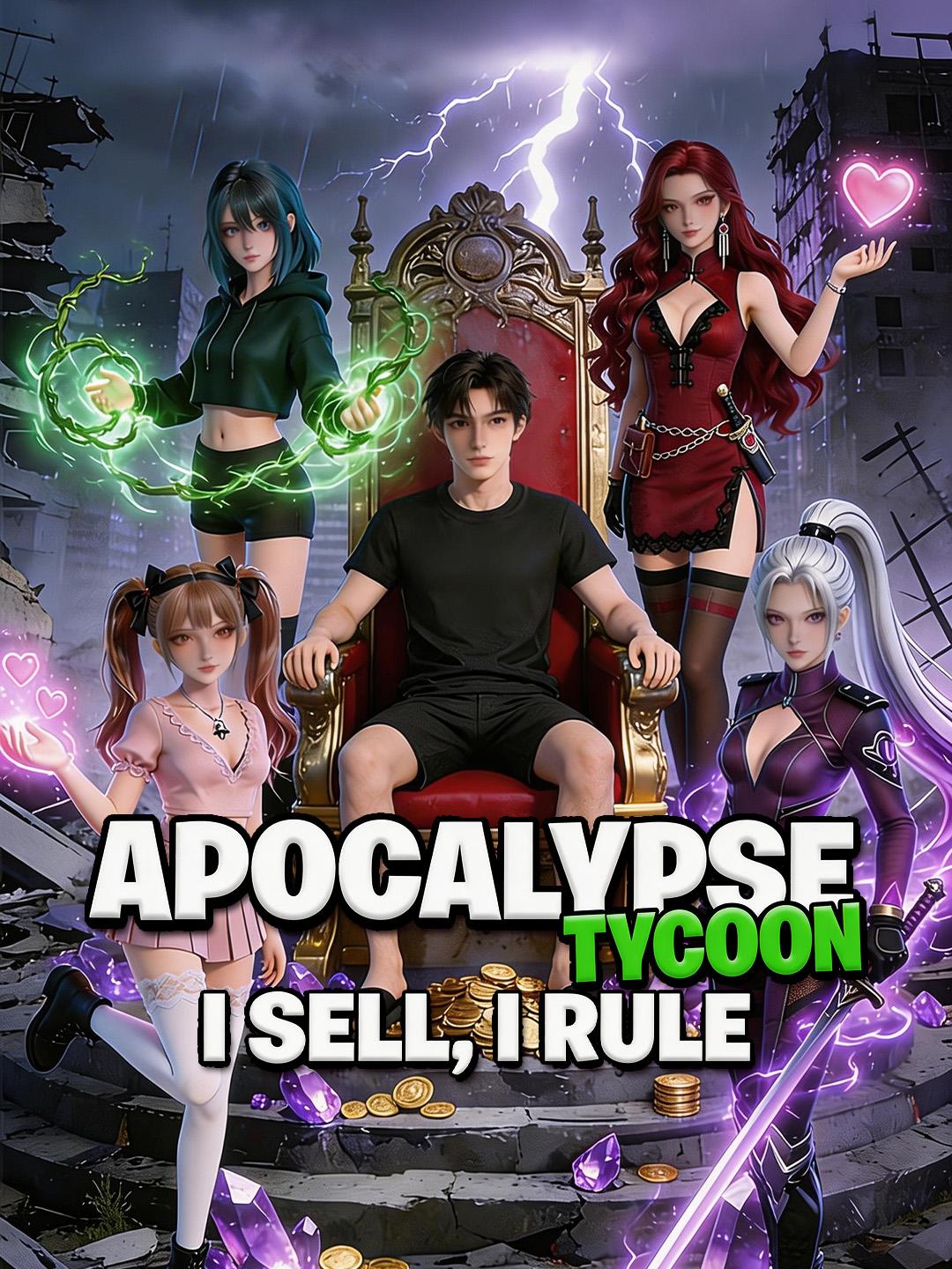 Apocalypse Tycoon: I Sell, I Rule poster