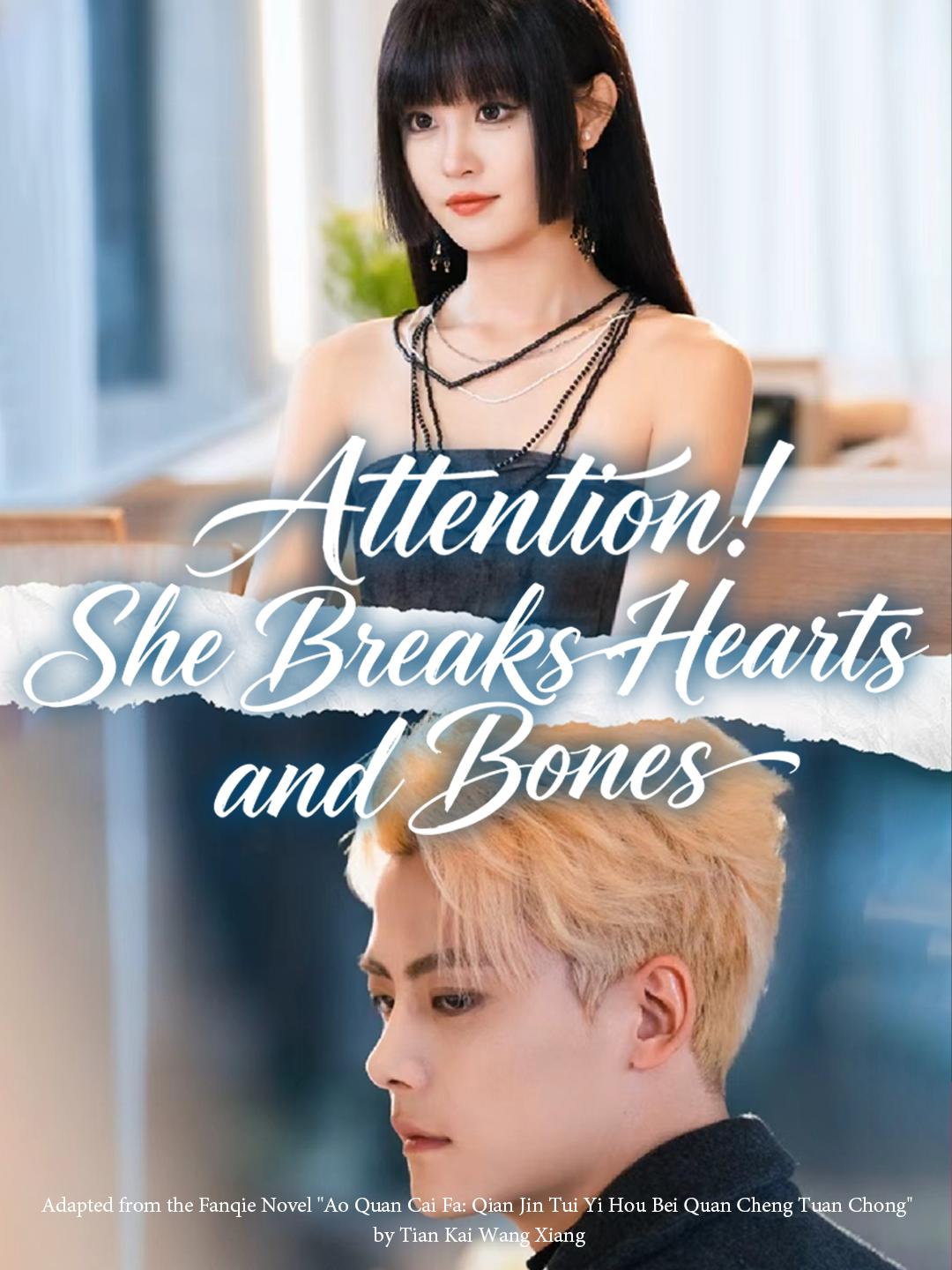 Attention! She Breaks Hearts and Bones poster