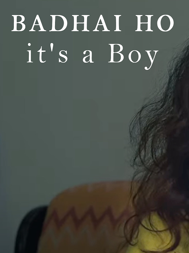 Badhai ho-It's a Boy poster