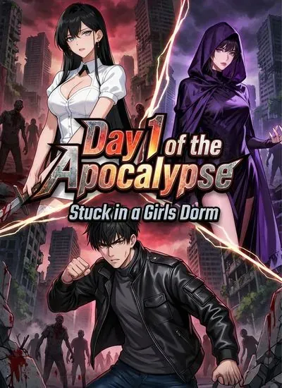 Day 1 of the Apocalypse Stuck in a Girls Dorm poster