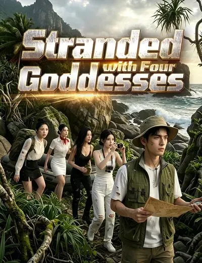 Stranded With Four Goddesses poster