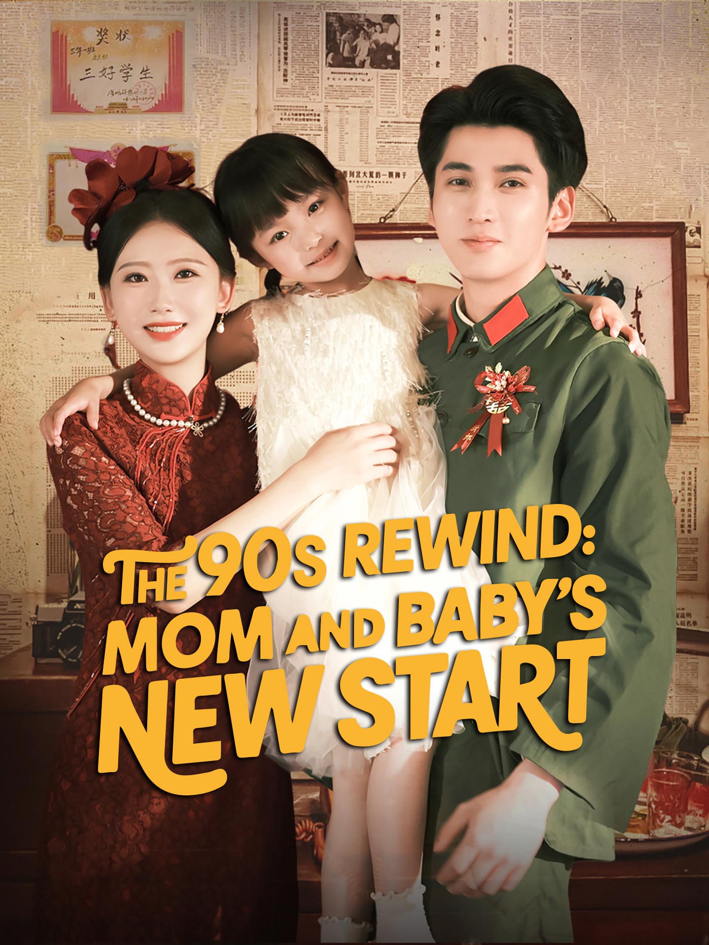 The 90s Rewind: Mom and Baby's New Start poster