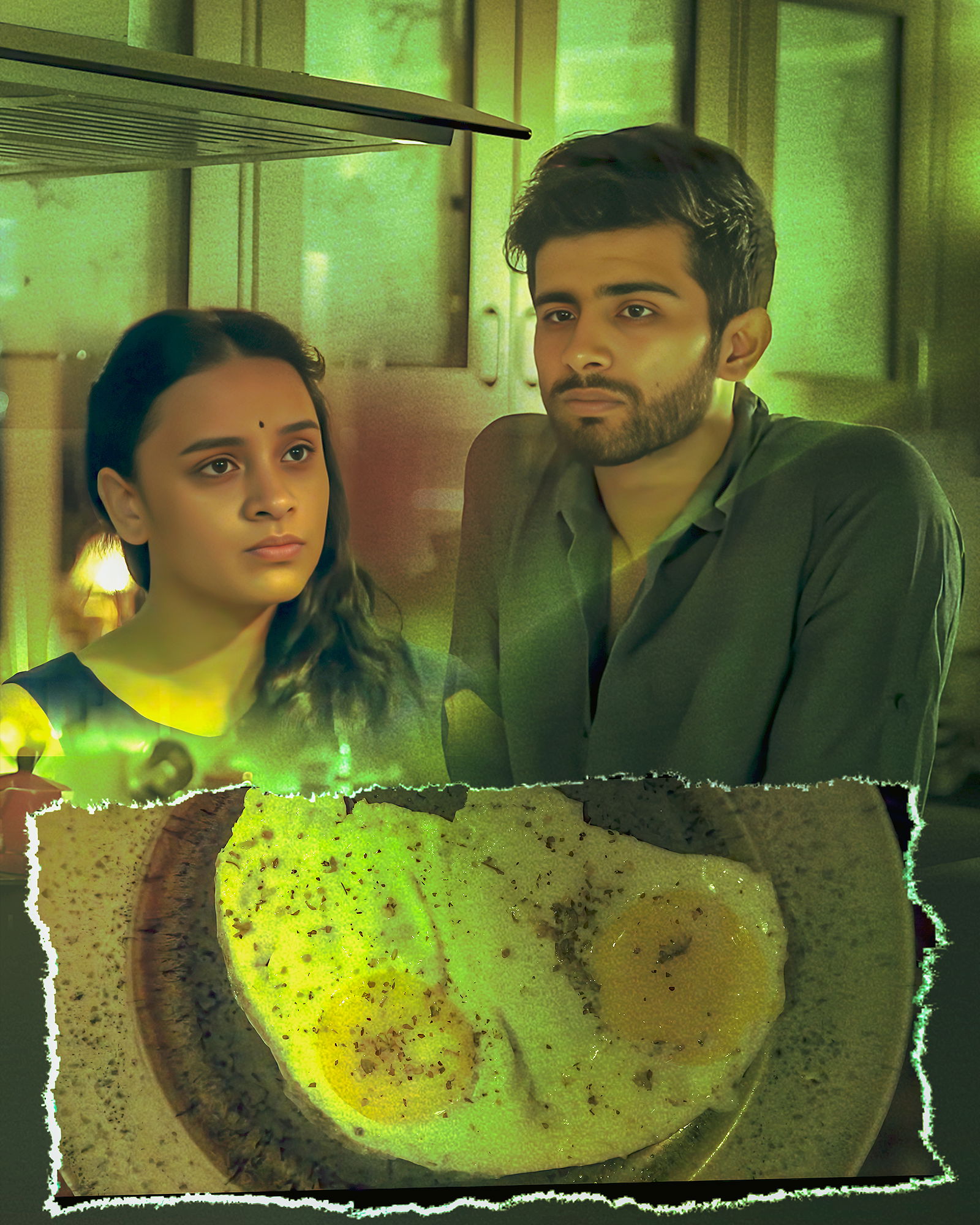 Half-Fried Eggs and Oregano poster