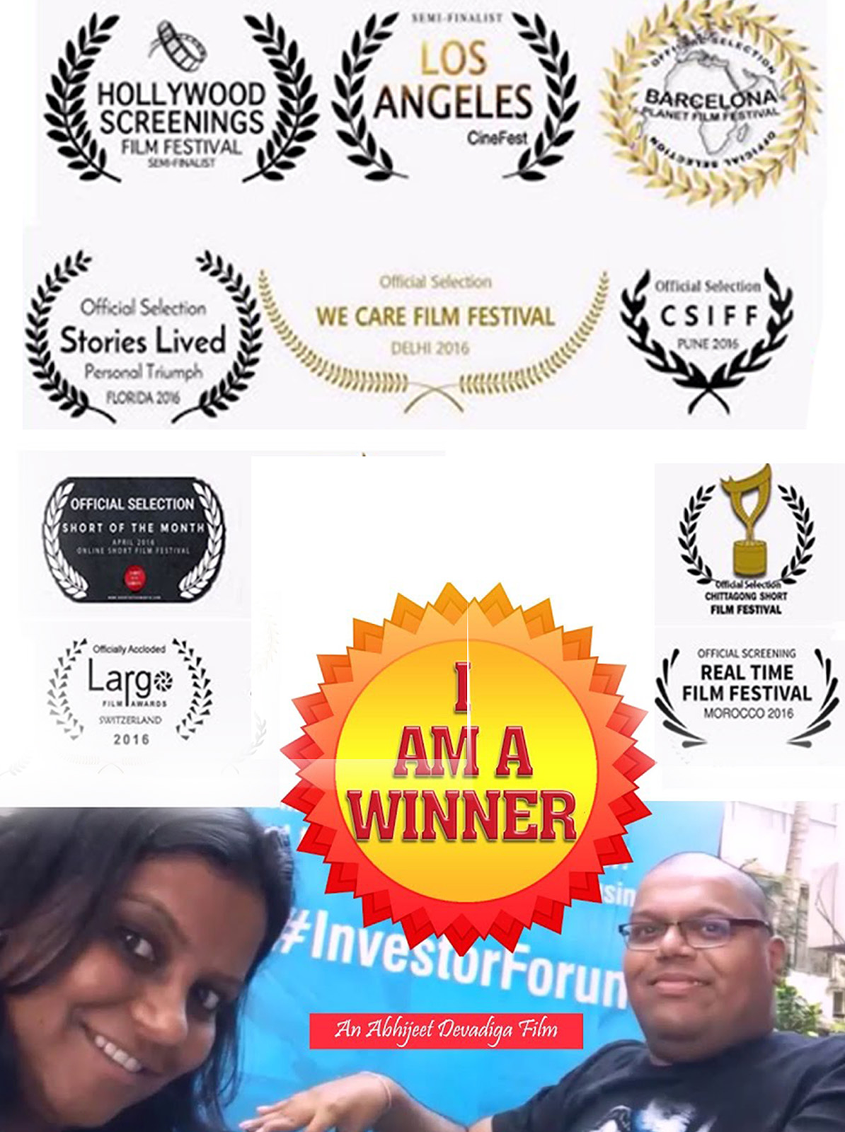 I Am A Winner poster