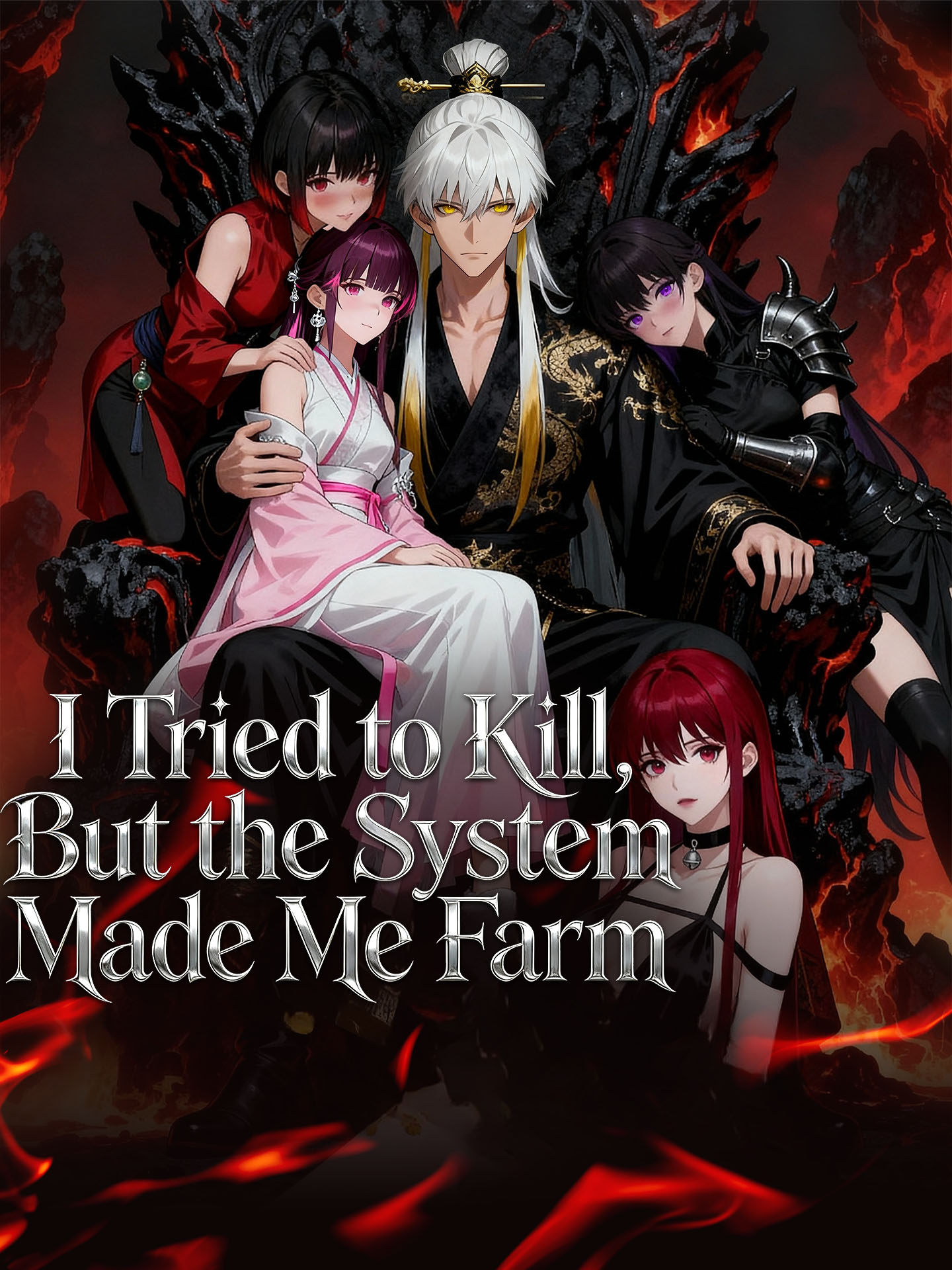 I Tried to Kill, But the System Made Me Farm poster