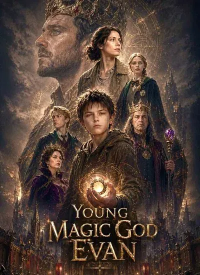 Young Magic God Evan poster