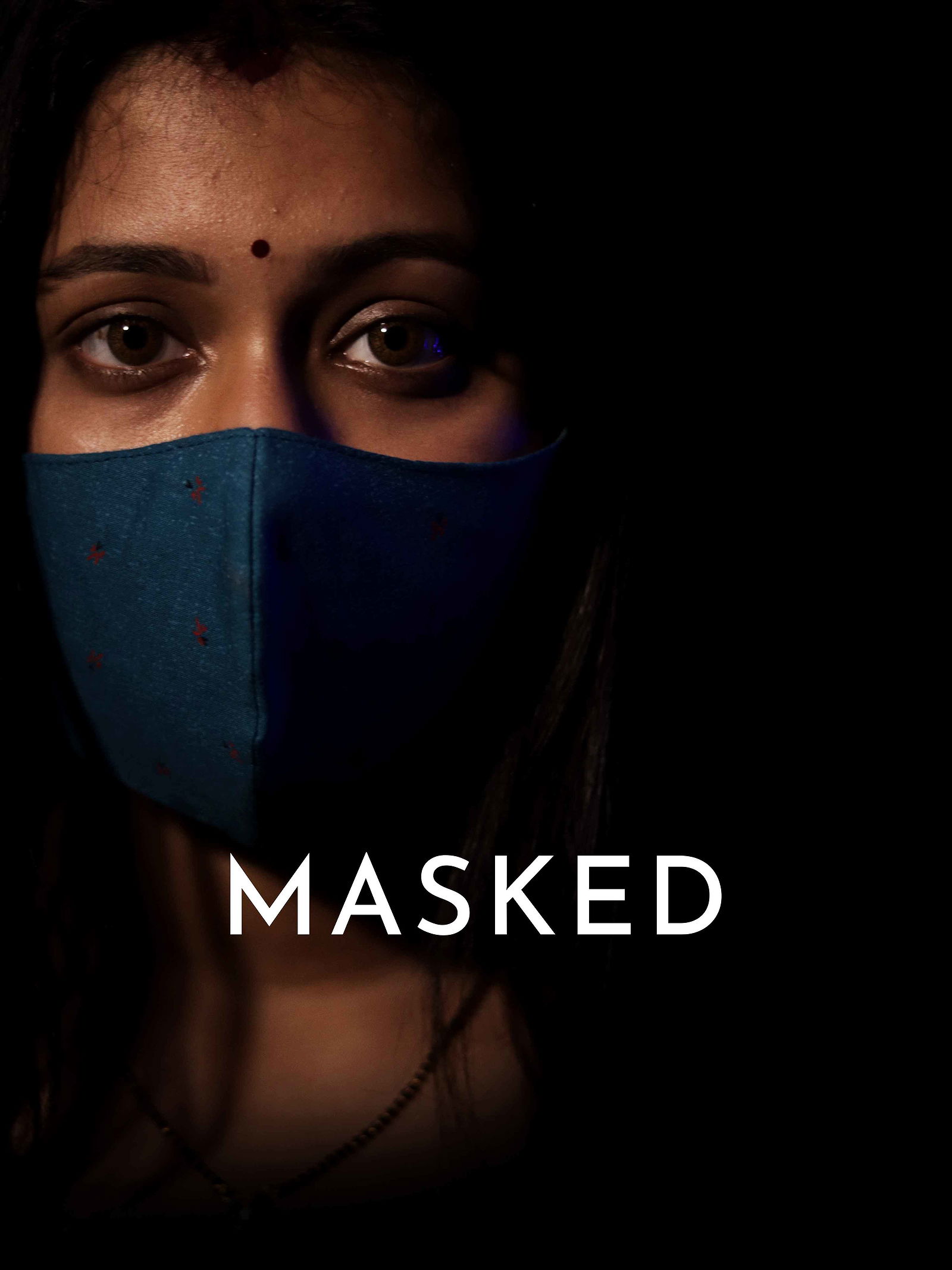 Masked poster