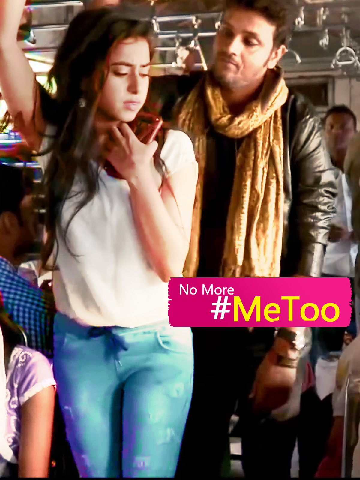 No More #Metoo poster