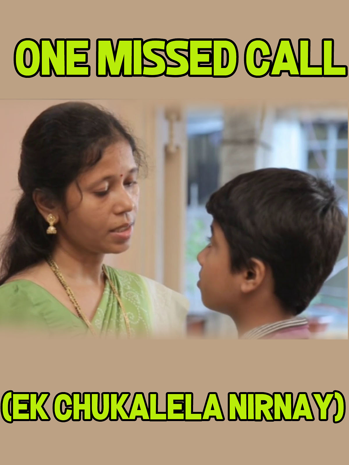 One Missed Call (Ek Chukalela Nirnay) poster