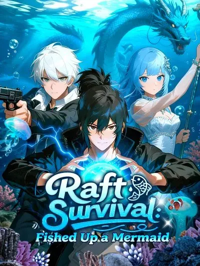 Raft Survival: Fished up a Mermaid poster