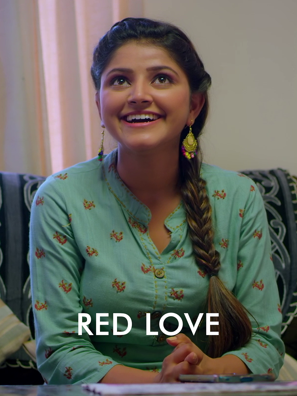 Red love poster