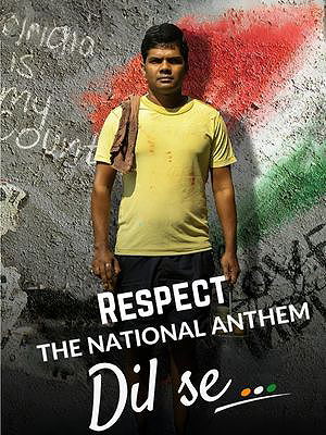 Respect The National Anthem Dil Se poster