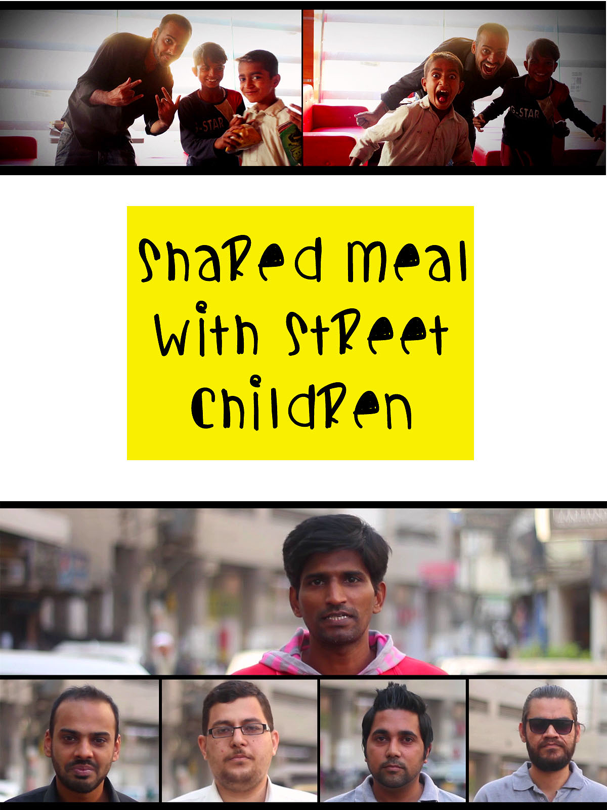 Shared Meal With Street Children poster