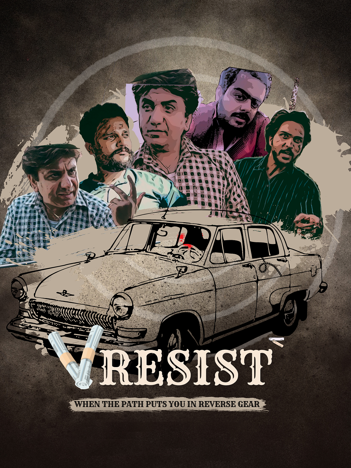 V Resist poster