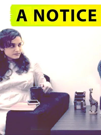 A Notice poster