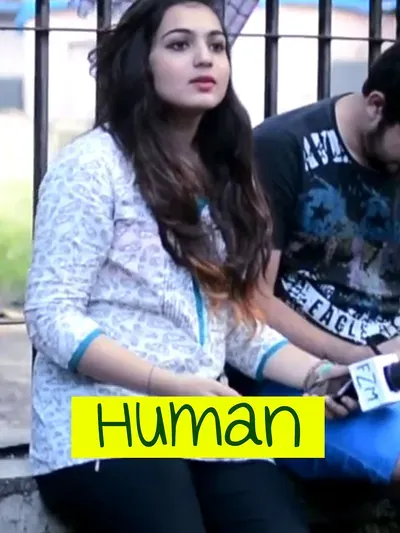 Human poster