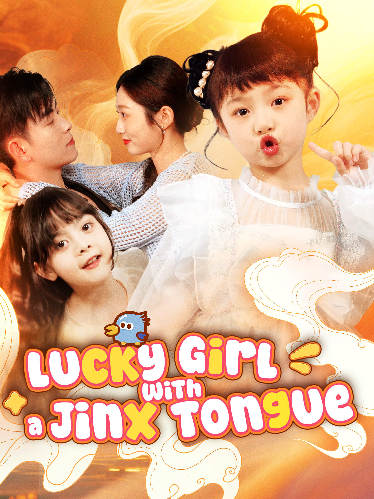 Lucky Girl with a Jinx Tongue poster