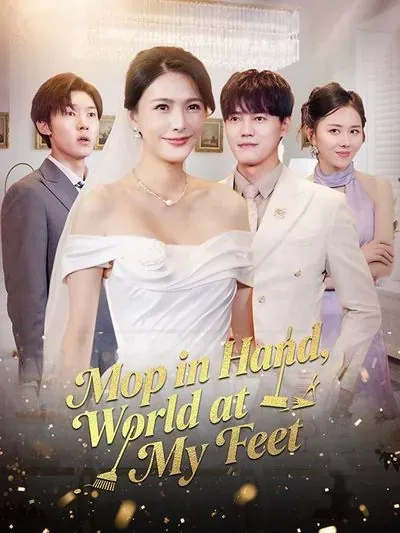 Mop in Hand, World at My Feet poster