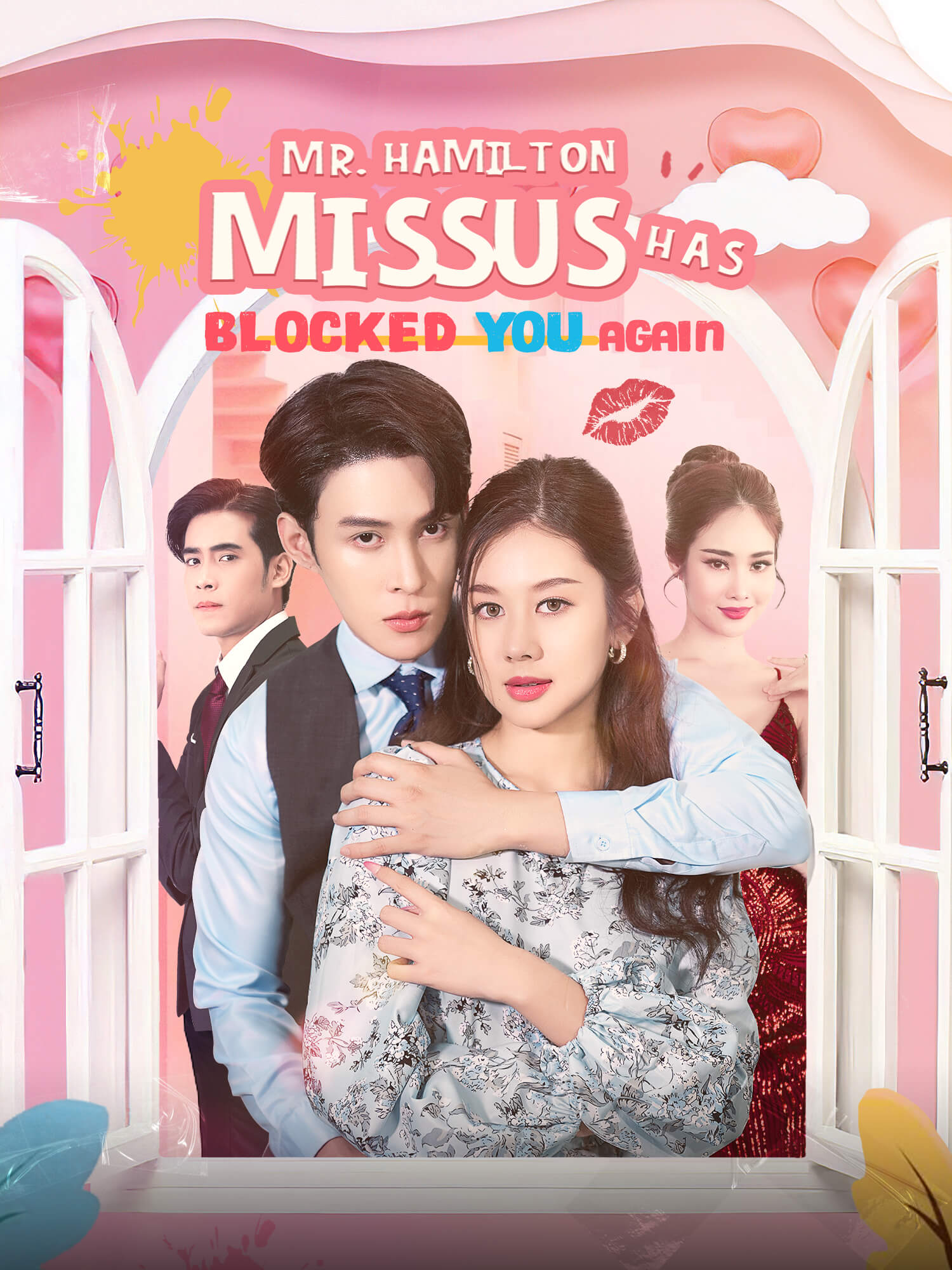 Mr.Hamilton, Missus has Blocked You Again poster