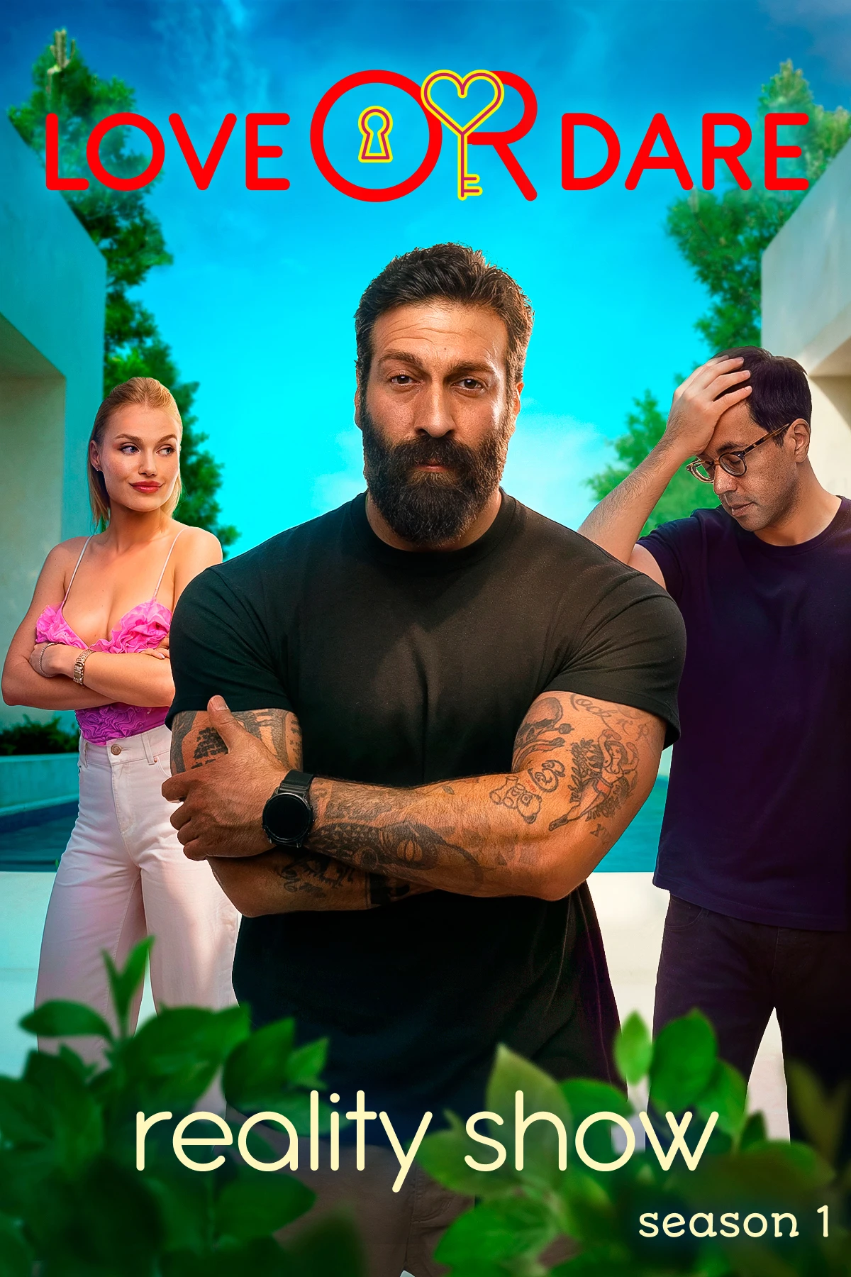 Reality show. Love or Dare. Season 1 poster