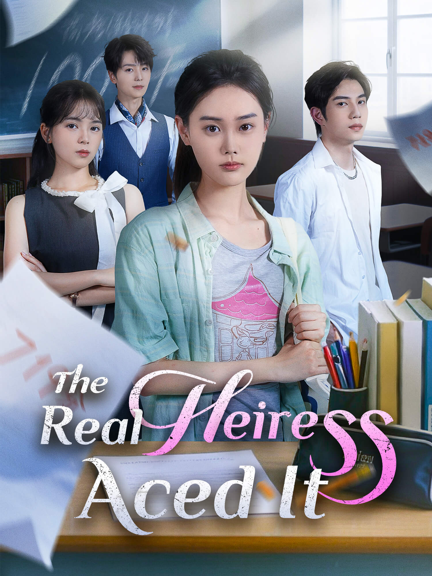 The Real Heiress Aced It poster