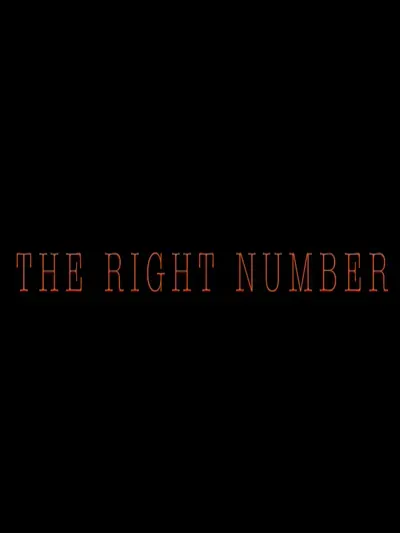 The Right Number poster