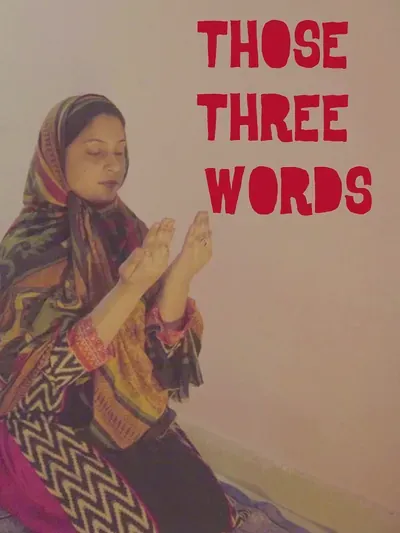 Those Three Words poster